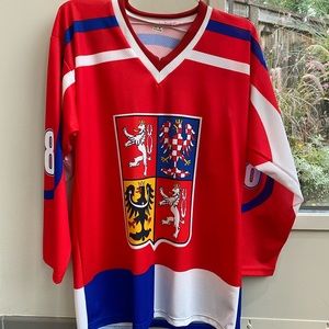 Jaromir Jagr Czech national team youth jersey